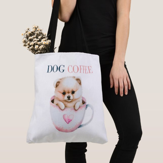 Tote Bag Dog Coffee (Von Nahem)