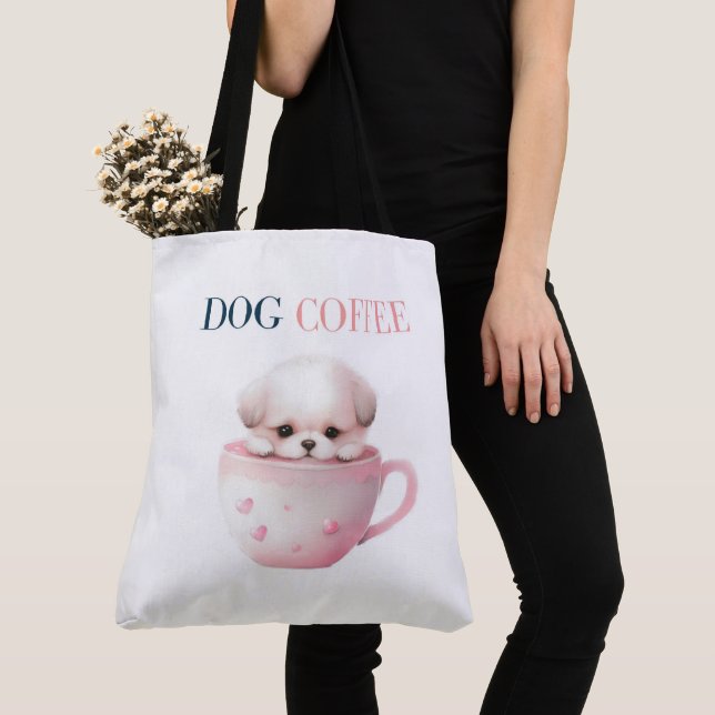 Tote Bag Dog Coffee (Von Nahem)
