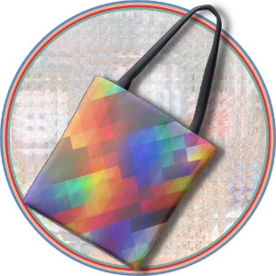 TOTE BAG - Ein Beutel mit vielen Regenbogenfarben