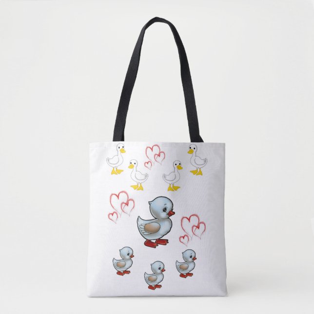 Tote Bag Enten (Vorderseite)