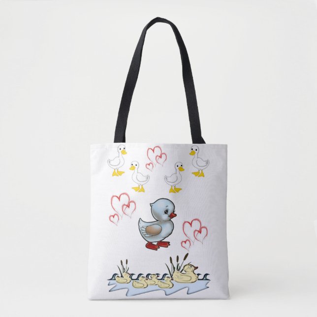 Tote Bag Enten (Vorderseite)