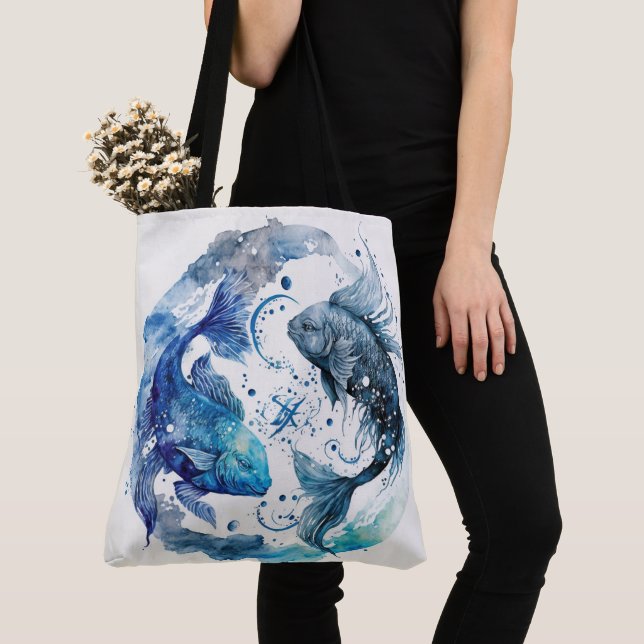 Tote Bag Fische (Von Nahem)