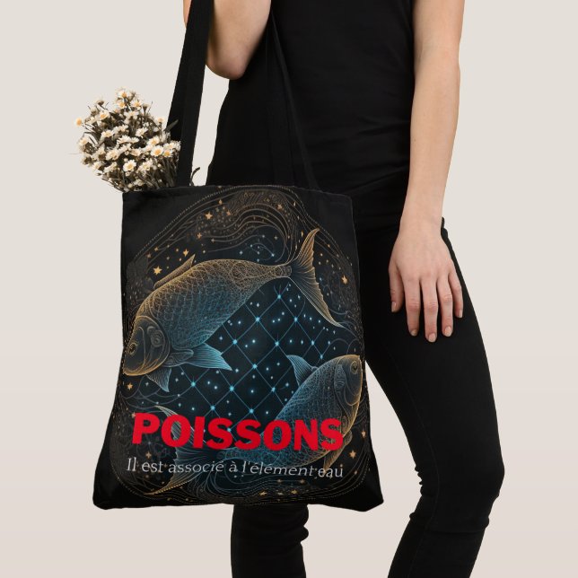 Tote Bag Fische (Von Nahem)