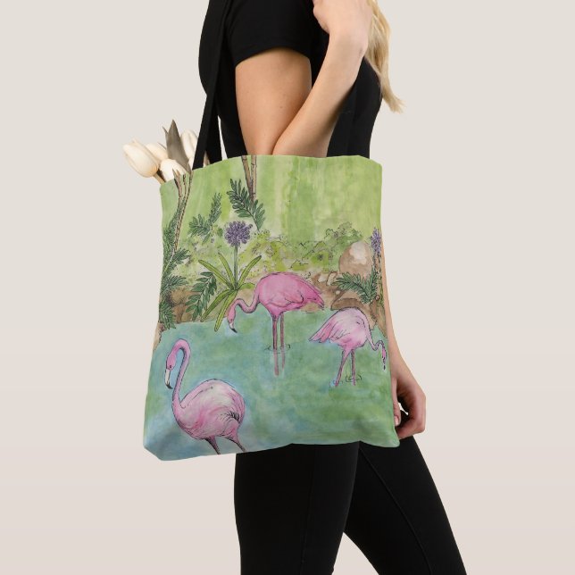 Tote Bag Flamingos (Von Nahem)