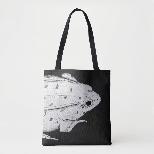 Tote Bag Frog Art (Vorderseite)