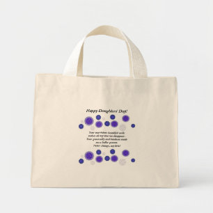 TOTE BAG FÜR DEN TOCHTERTAG MINI STOFFBEUTEL