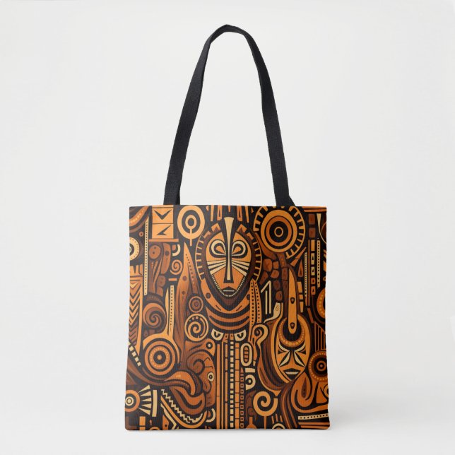 Tote Bag für die Mask Edition von Tribal Tapestes (Vorderseite)