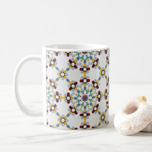 Tote Bag Geschenketikett Moroccan Zelije!Morocca Kaffeetasse