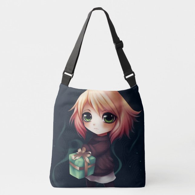 Tote Bag Girl Ohrs Tragetaschen Mit Langen Trägern (Vorderseite)
