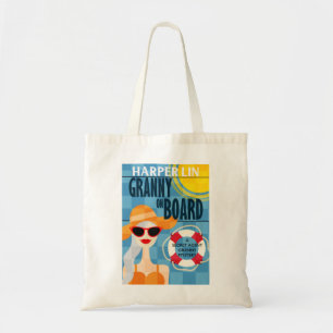 TOTE BAG Granny an Bord von Harper Lin Cover Tragetasche