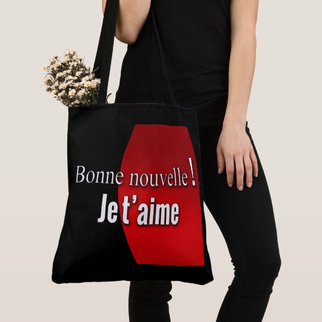 Tote Bag Gute Neuigkeiten! (Von Nahem)