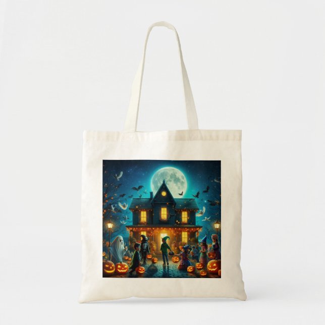 Tote bag Halloween Tragetasche (Vorne)