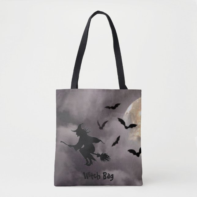 Tote Bag Hexe (Vorderseite)