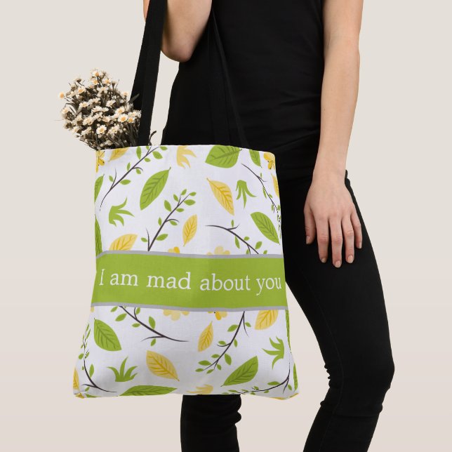 Tote Bag I am mad about you. (Von Nahem)