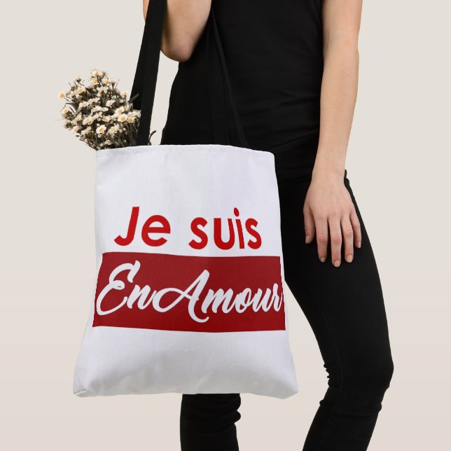 Tote Bag, ich bin in Liebe (Von Nahem)