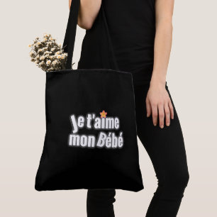 Tote Bag, ich liebe dich, mein Baby