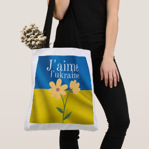 Tote Bag Ich liebe die Ukraine