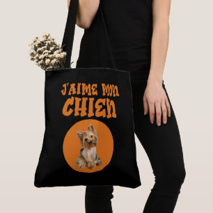 Tote Bag Ich liebe meinen Hund