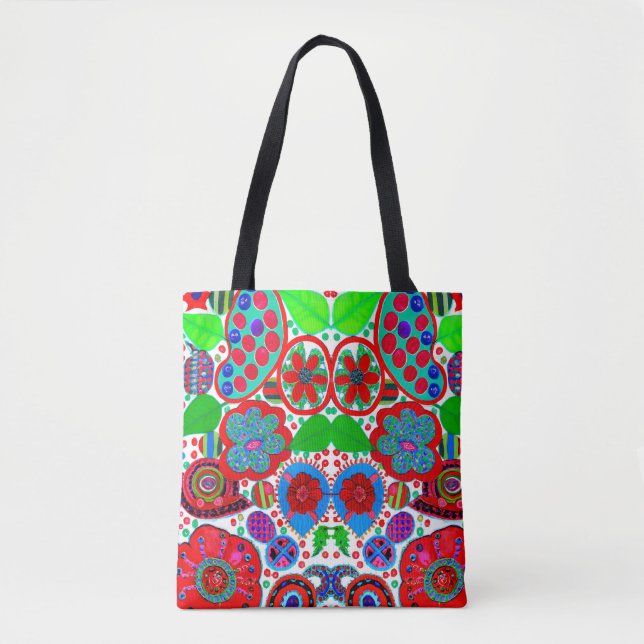 Tote Bag Inspiriert von Artist Faith Ringgold (Vorderseite)