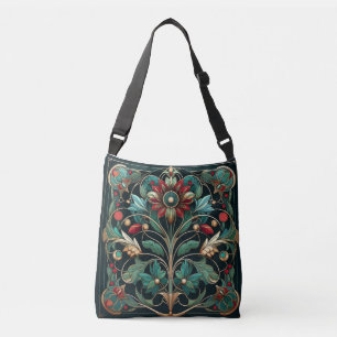 Tote Bag inspiriert von William Morris Tragetaschen Mit Langen Trägern