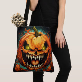 Tote Bag Invasion des Furious Pumpkins