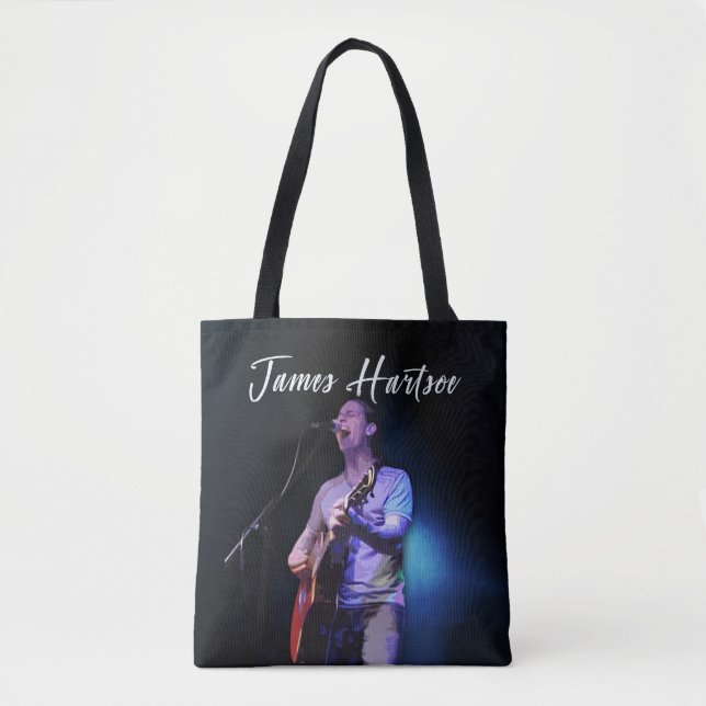 Tote Bag - James Hartsoe singen (Vorderseite)