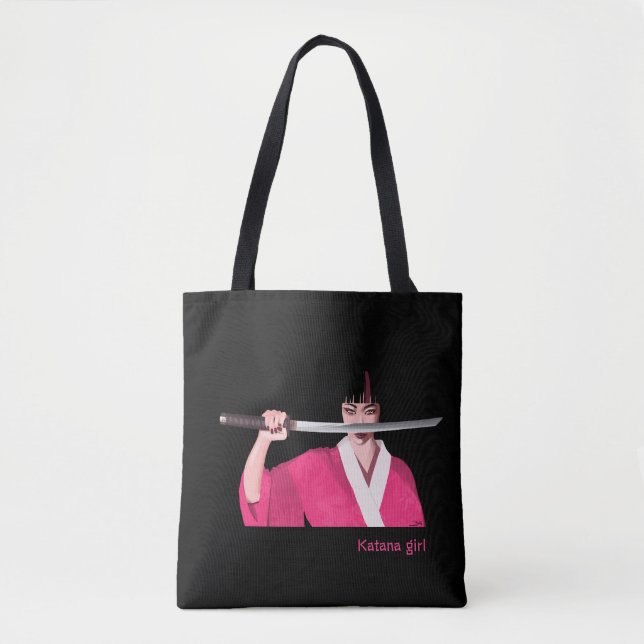 Tote Bag Katana Girl (Vorderseite)