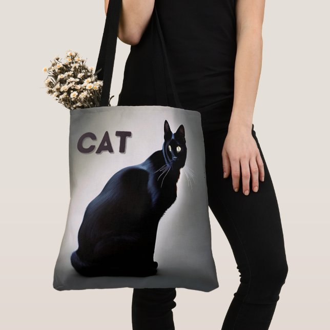 Tote Bag Katze (Von Nahem)