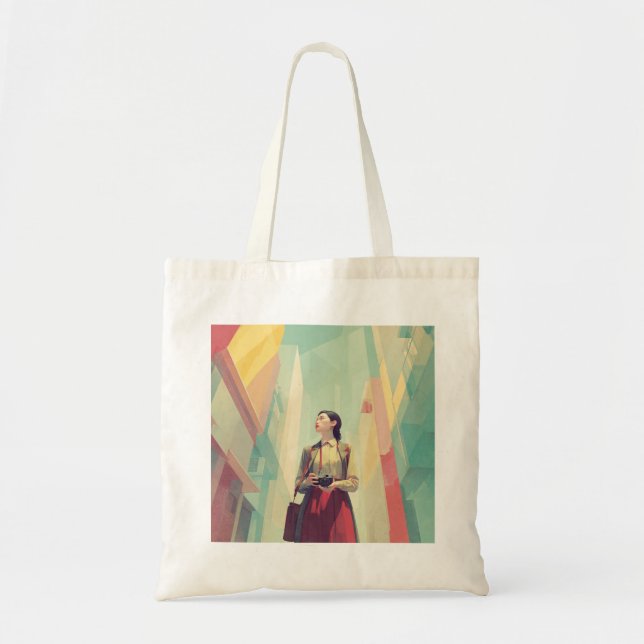 Tote Bag Kazuko Fotografin Tragetasche (Vorne)