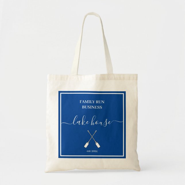 Tote Bag - Lake House Blue Tragetasche (Vorne)