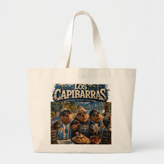 Tote Bag Los Capibarras viajeros en Canadá Jumbo Stoffbeutel