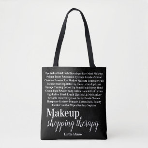 Tote Bag Makeup Shopping Therapie