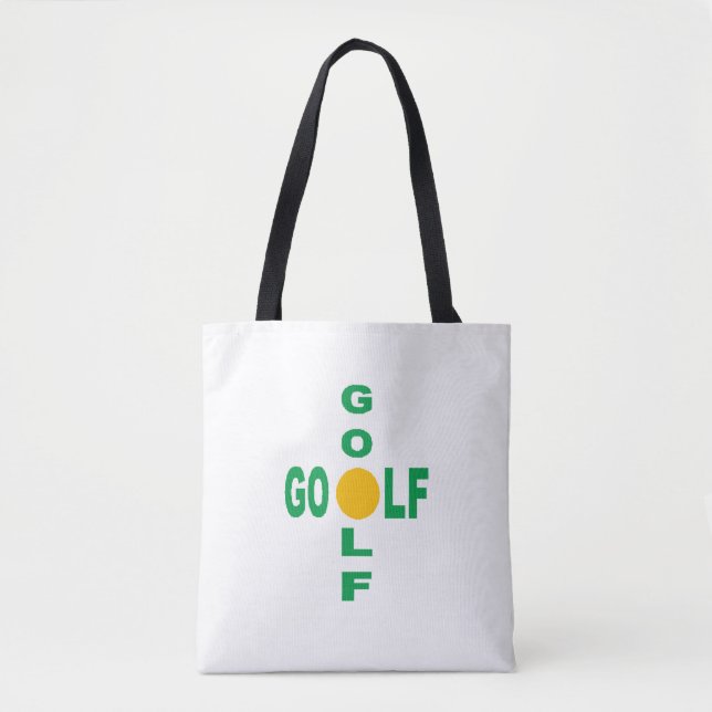 Tote Bag Medium DESIGN GOLF (Vorderseite)