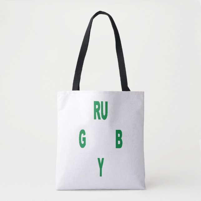 Tote Bag Medium RUGBY (Vorderseite)