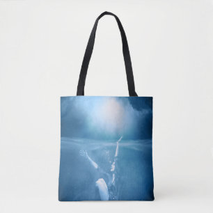 Tote Bag mit All-Over-Print, mittelgroß