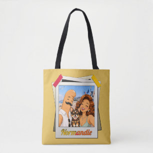Tote Bag Normandie Kek und Ina - Geschenkidee