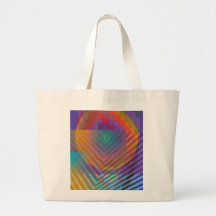 Tote bag original abstract design