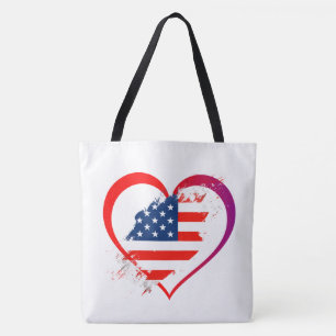 Tote Bag-Patriotic