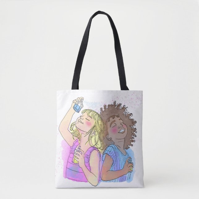 Tote Bag Perfume Besties (Vorderseite)