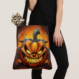 Tote Bag Psychotic Pumpkin