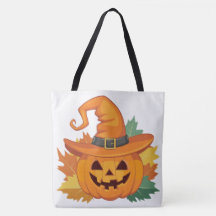 Tote Bag Pumpkin Halloween Seris 7