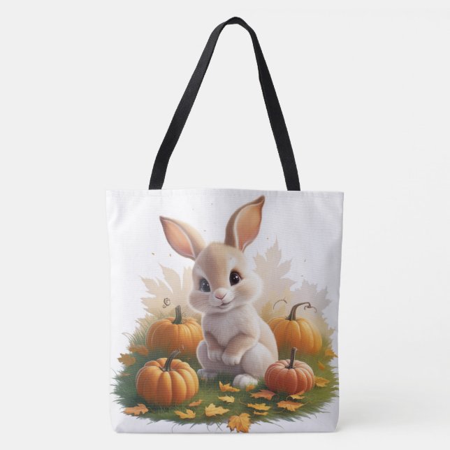 Tote Bag Pumpkin Halloween Seris 7 08 (Vorderseite)