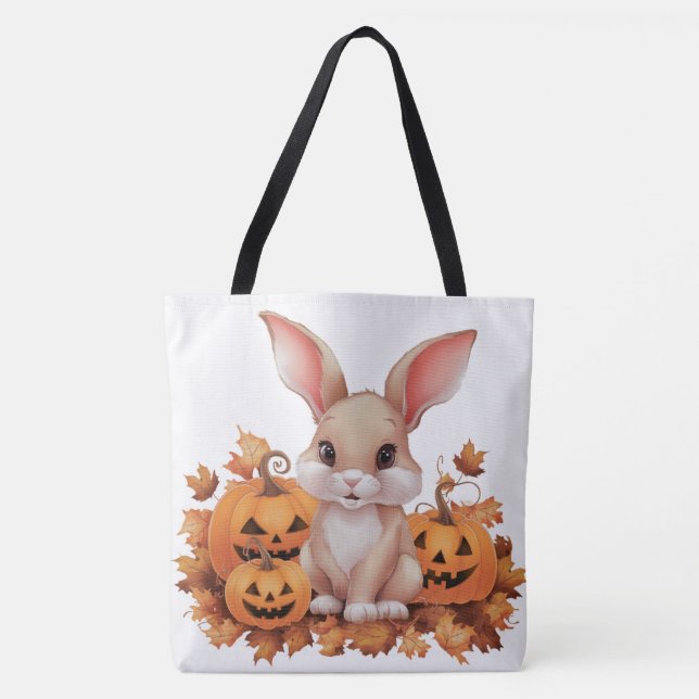 Tote Bag Pumpkin Halloween Seris 7 15 (Vorderseite)