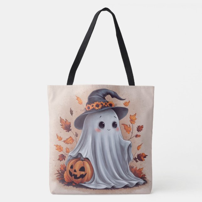 Tote Bag Pumpkin Halloween Seris 7 19 (Vorderseite)
