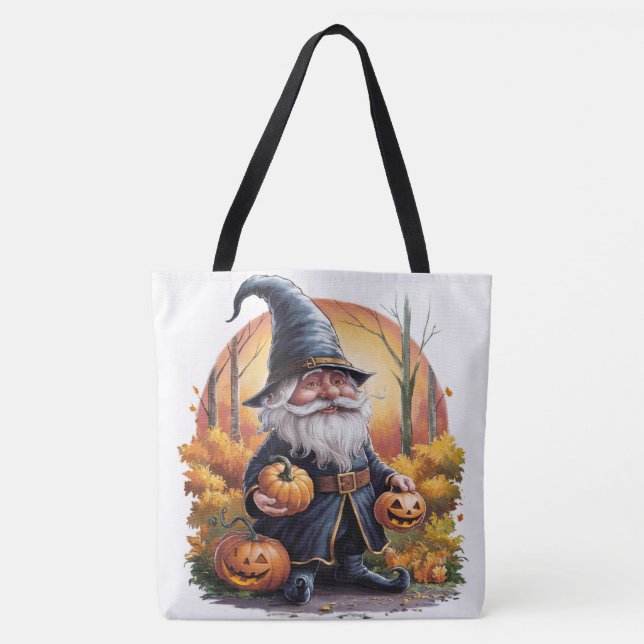 Tote Bag Pumpkin Halloween Seris 7 21 (Vorderseite)