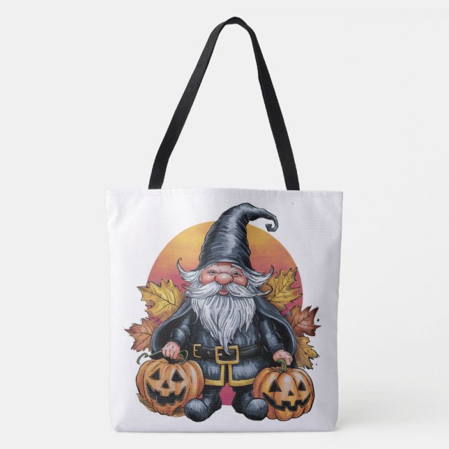 Tote Bag Pumpkin Halloween Seris 7 22 (Vorderseite)