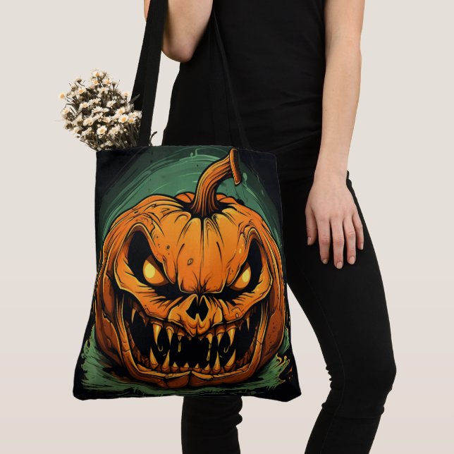 Tote Bag Pumpkin Pandemonium (Von Nahem)