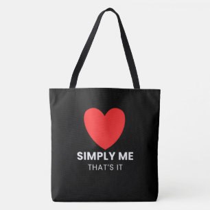 Tote Bag Simply me Das ist es