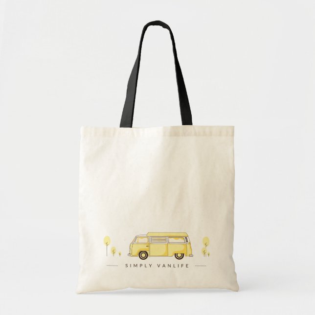 Tote Bag Simply Vanlife Tragetasche (Vorne)