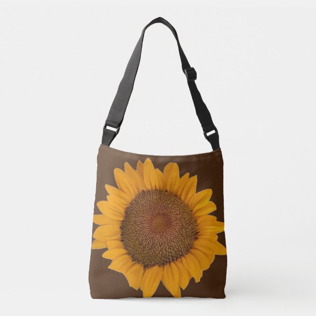 Tote Bag Sonnenblume Tragetaschen Mit Langen Trägern (Vorderseite)